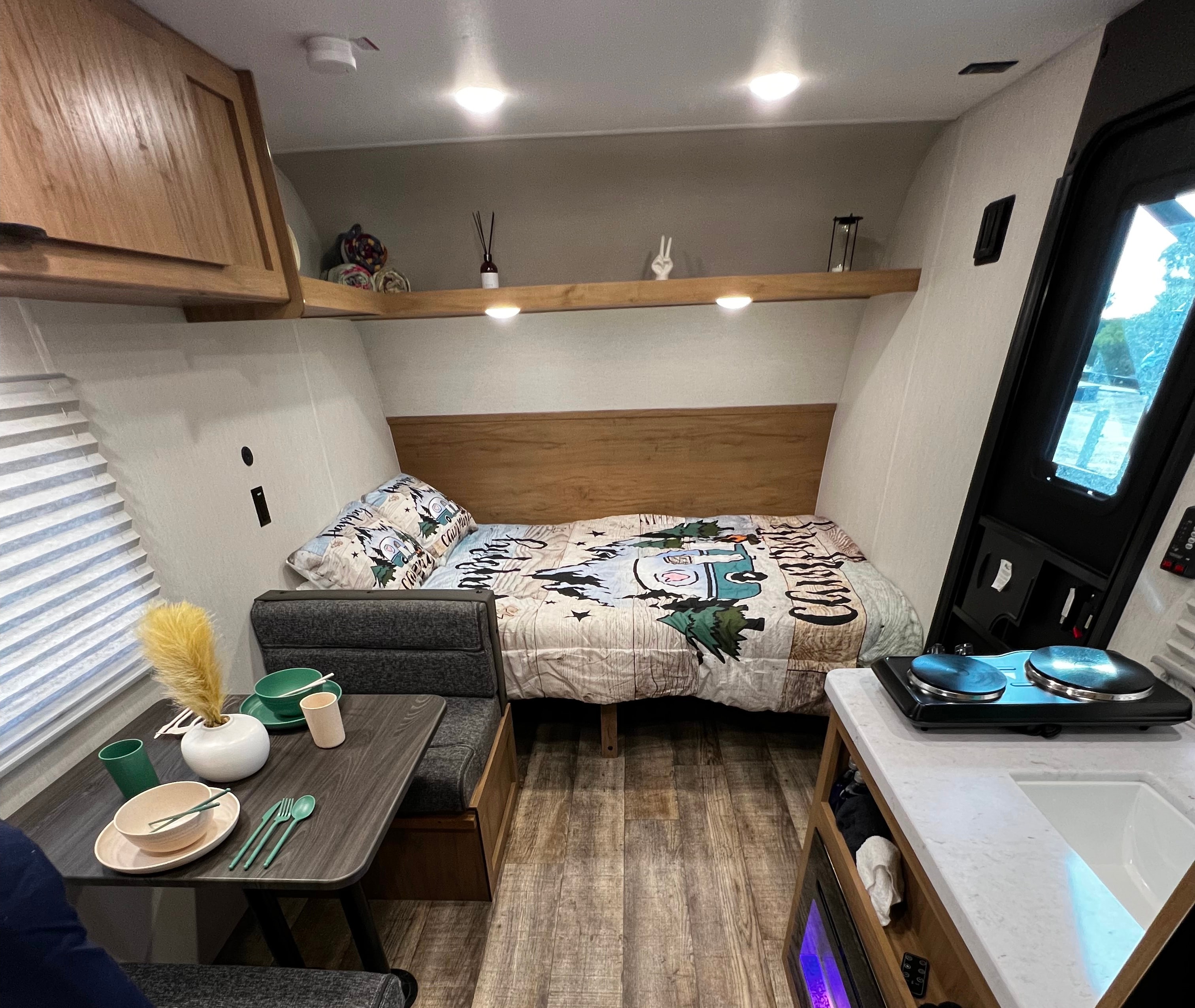 **Brand New**2024 Forest River Wolf Den Light Weight Travel Trailer