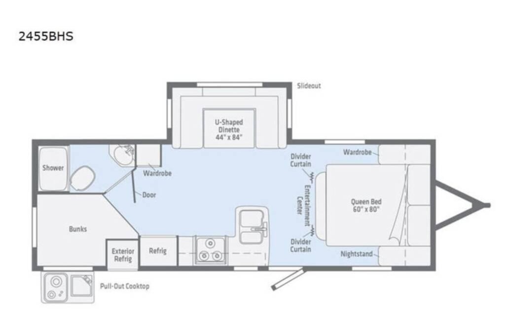 "Winnie" Winnebago Minnie Winnie 28' 2455BHS Bunkhouse