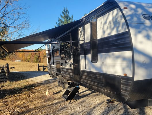 Cozy Camping in the Cherokee Grey Wolf