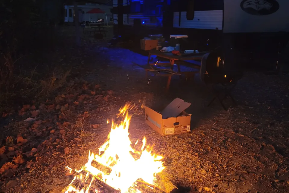 Cozy Camping in the Cherokee Grey Wolf