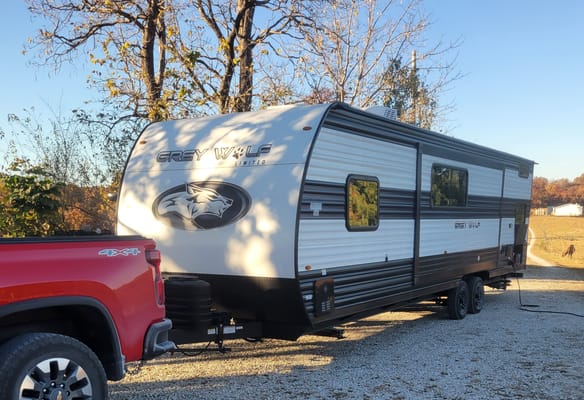 Cozy Camping in the Cherokee Grey Wolf