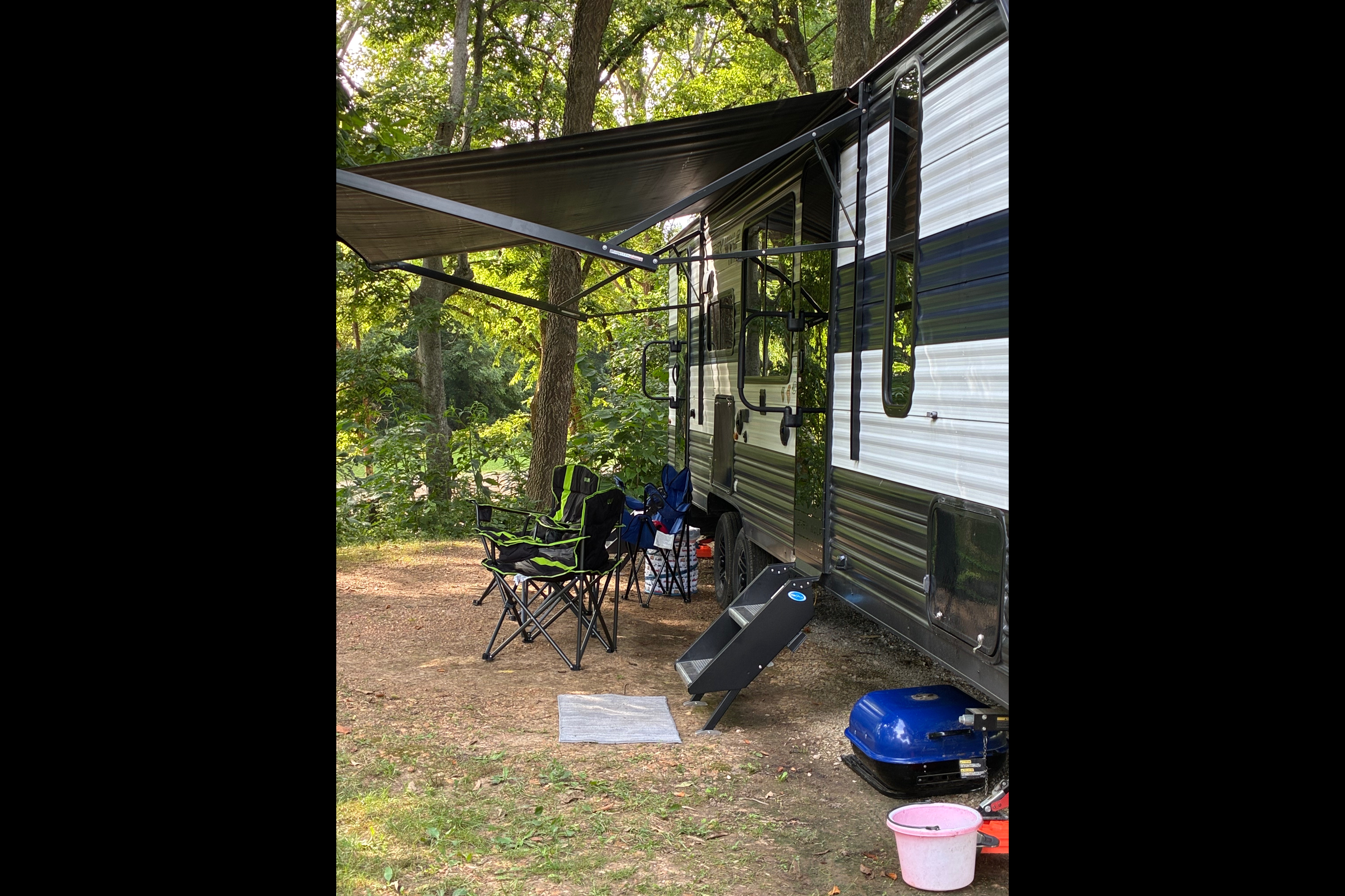 Cozy Camping in the Cherokee Grey Wolf