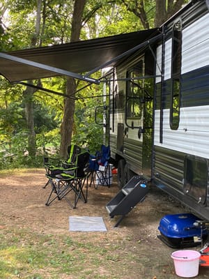 Cozy Camping in the Cherokee Grey Wolf