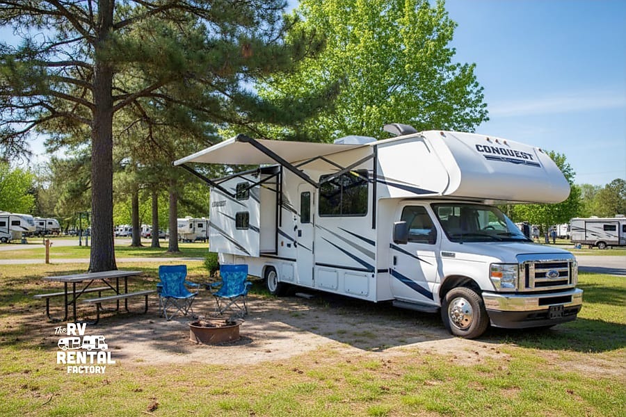 C06 - 10 Person w/ Bunk- The RV Rental Factory