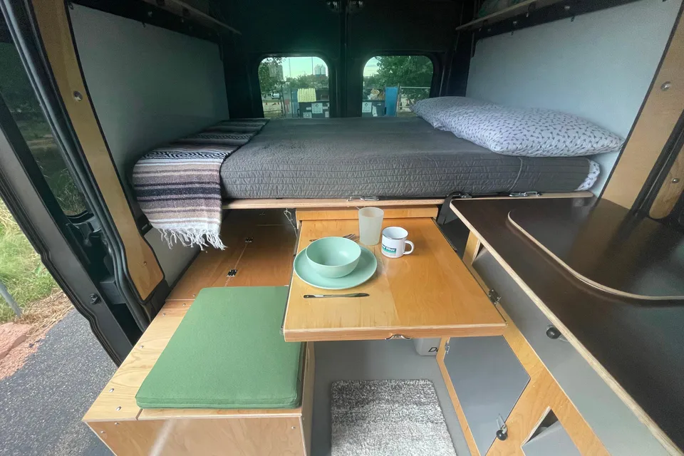 The Happy Glamper, Converted Promaster Camper Van #vanlife