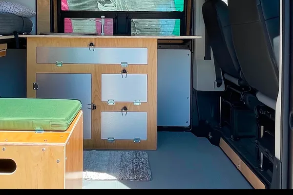 The Happy Glamper, Converted Promaster Camper Van #vanlife