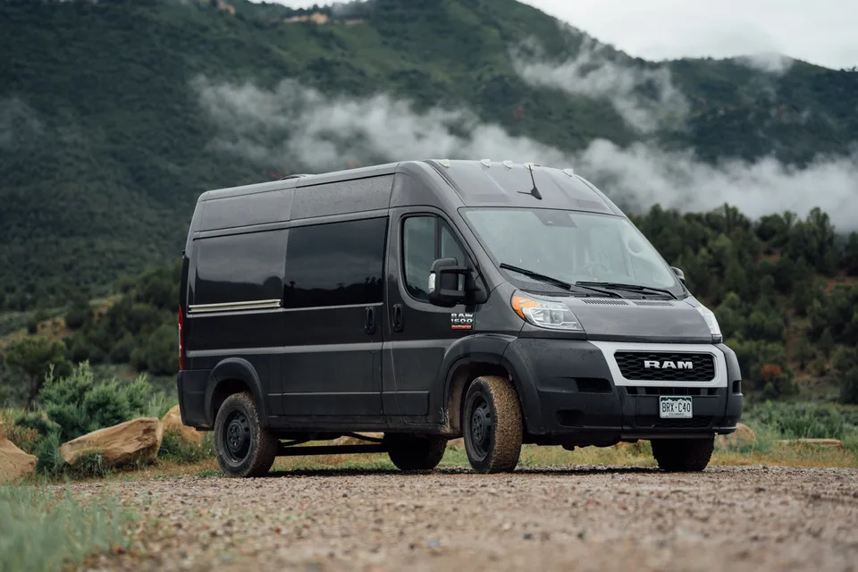 The Happy Glamper, Converted Promaster Camper Van #vanlife