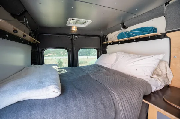 The Happy Glamper, Converted Promaster Camper Van #vanlife