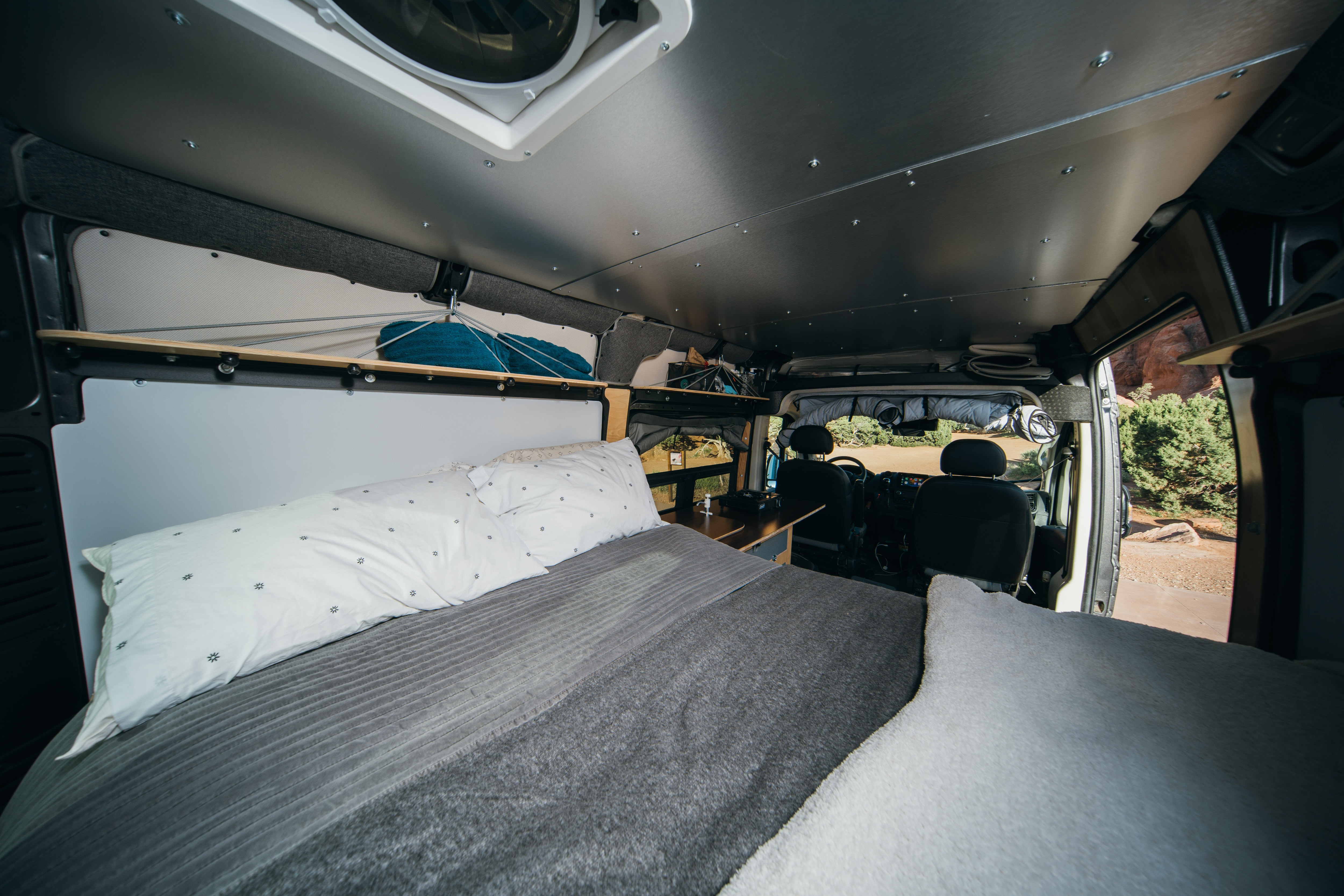 The Happy Glamper, Converted Promaster Camper Van #vanlife