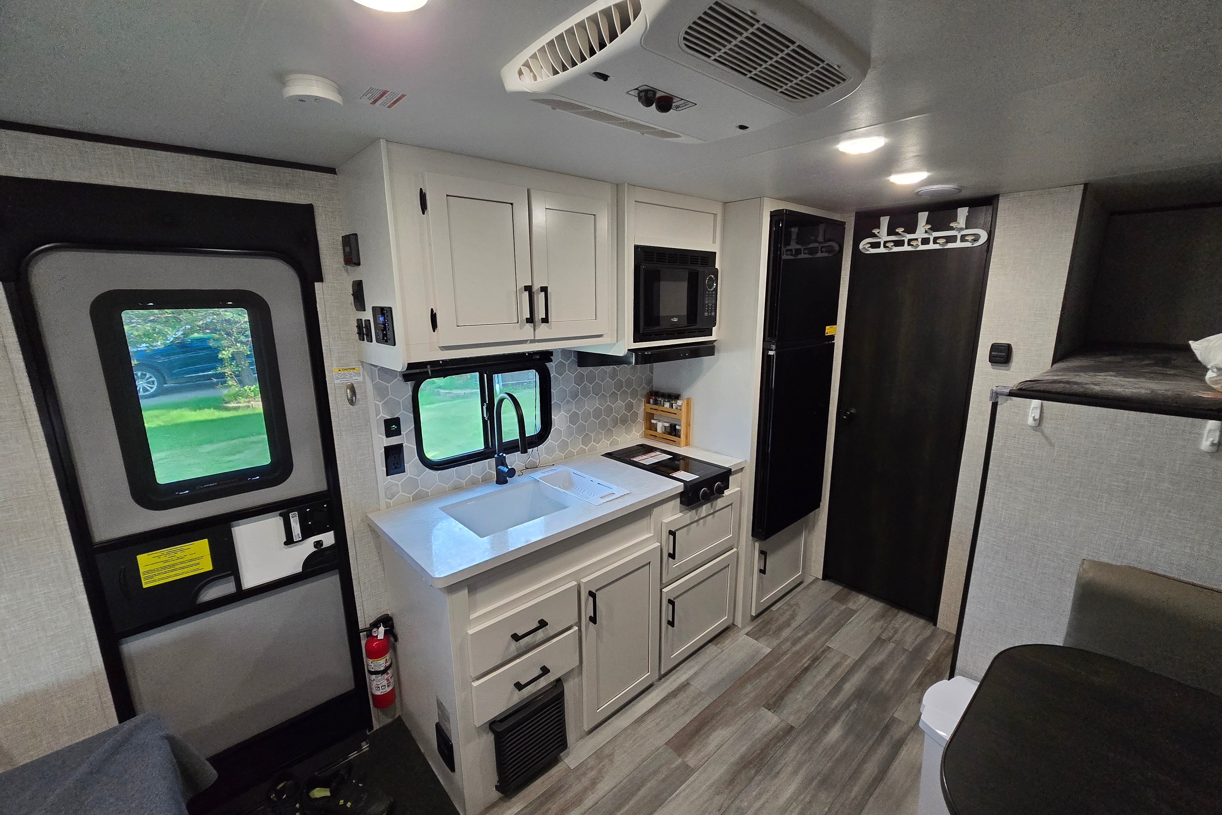 Ryan and Natashas Highland Ridge RV Open range 180 bhs Travel Trailer