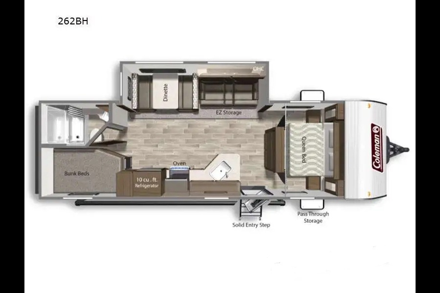 "Vanegas" Modern Private Queen Bedroom and Two Bunks - Sleeps 6 Comfortably (LFWL1847)