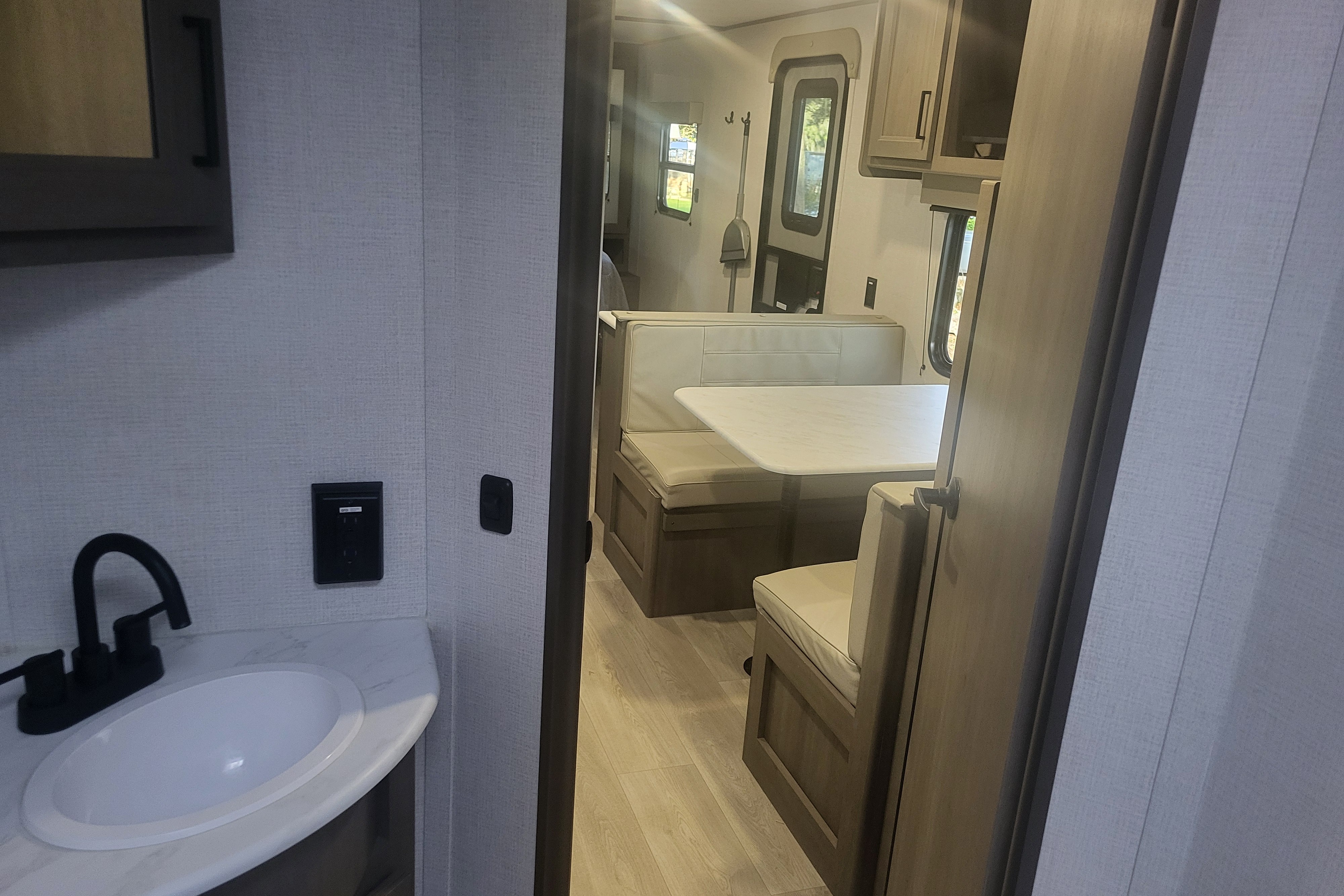 Delivered Bunkhouse RV – Setup & Stocked