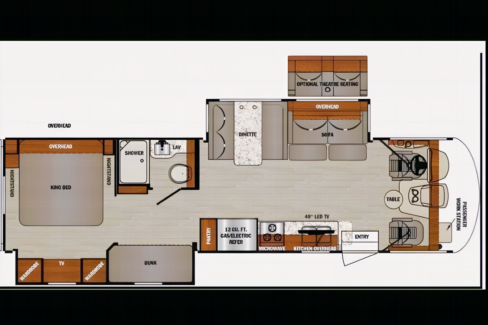 Fully Equiped Class A Bunkhouse