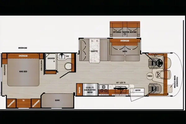 Fully Equiped Class A Bunkhouse