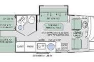 Rocky Mountains Small Class A - One way Rocky Mountain rentals available!