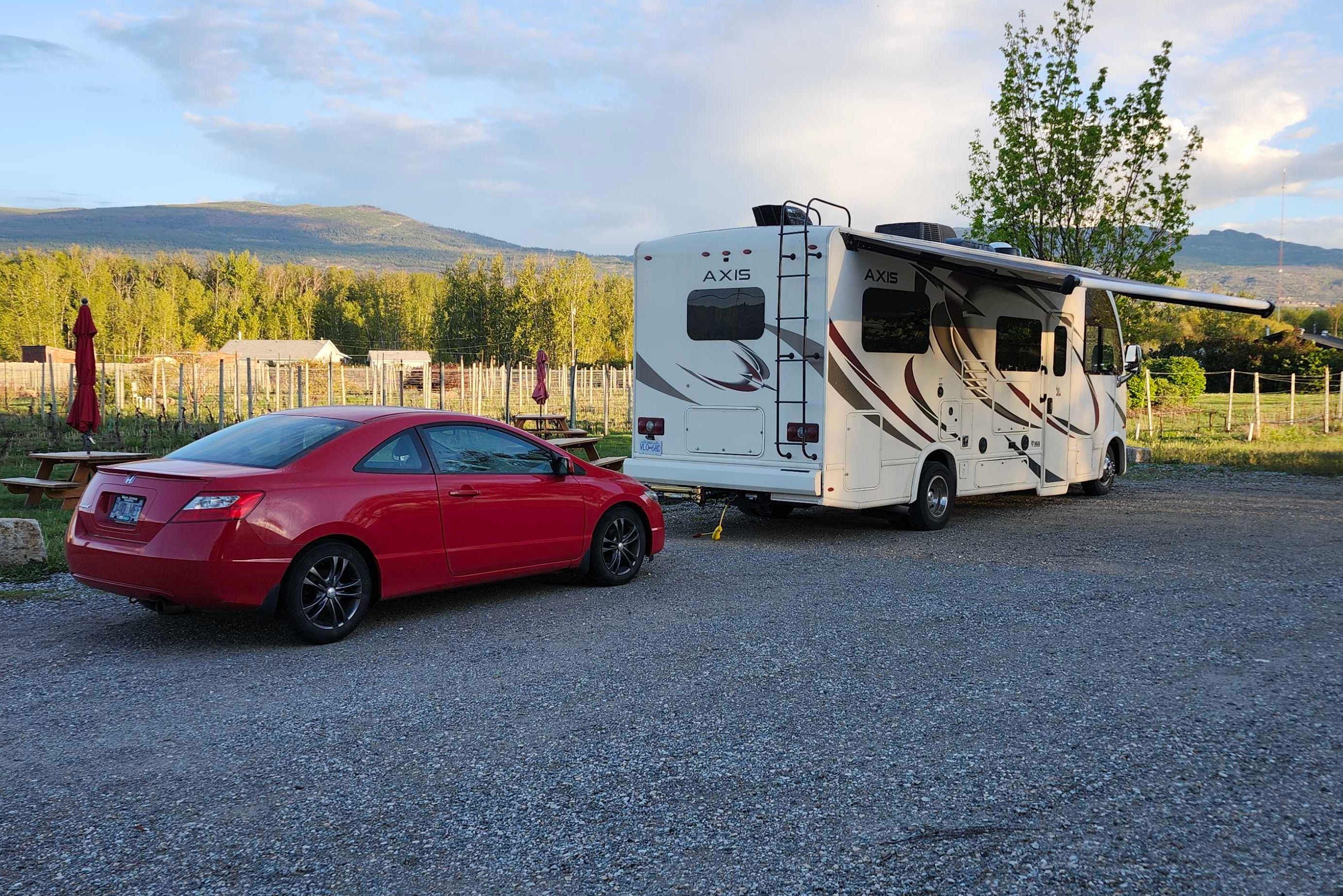 Rocky Mountains Small  Class A - One way Rocky Mountain rentals available!