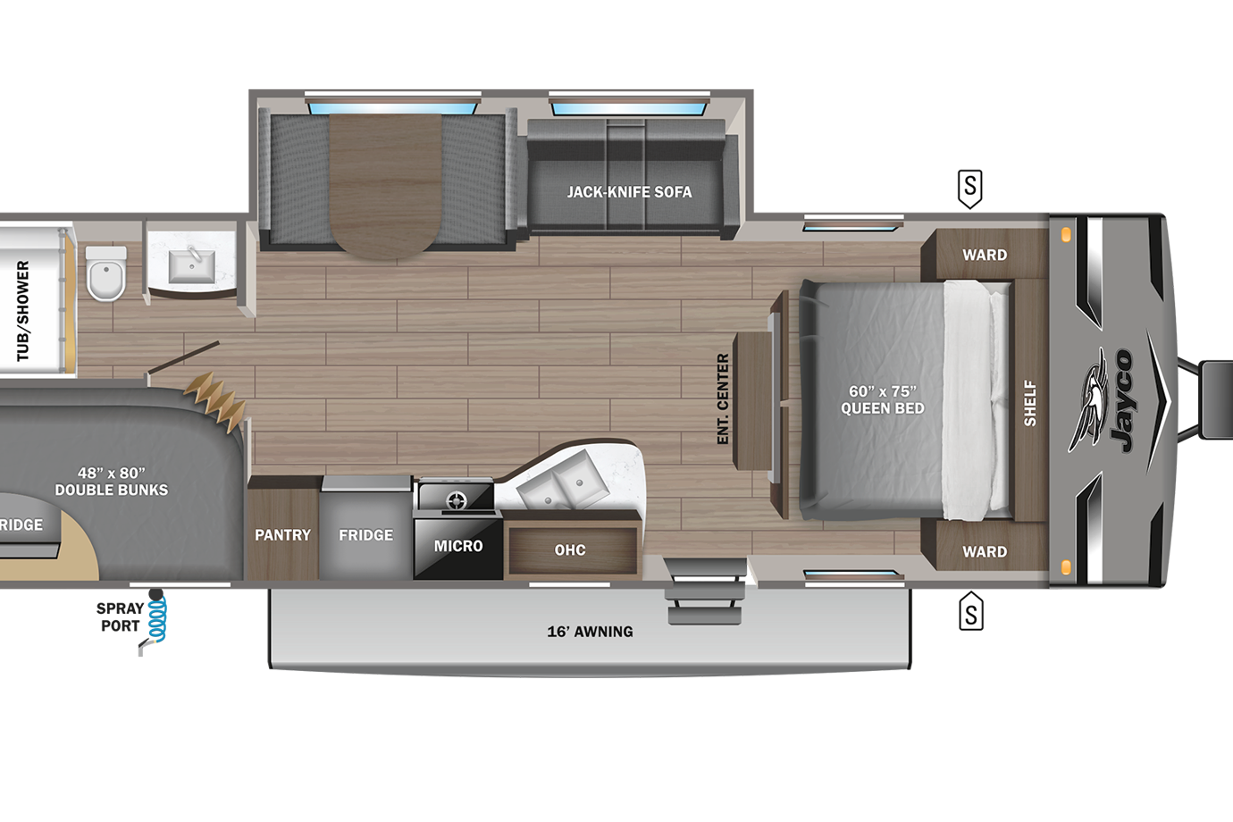 Steven's Jayco Jay Flight 267bhs Travel Trailer