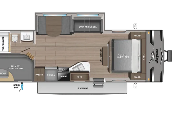 Steven's Jayco Jay Flight 267bhs Travel Trailer