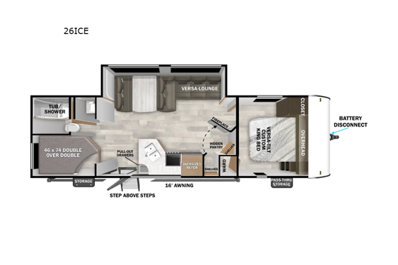 Austin's Forest River Wildwood xlite 26ice Travel Trailer
