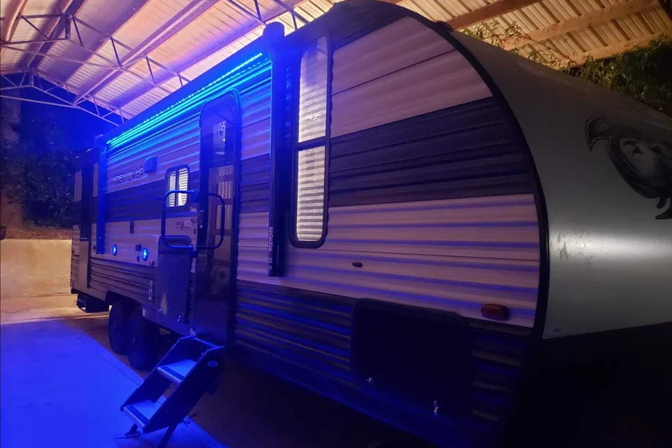 Kendalyn 's Forest River Cherokee Grey Wolf Travel Trailer