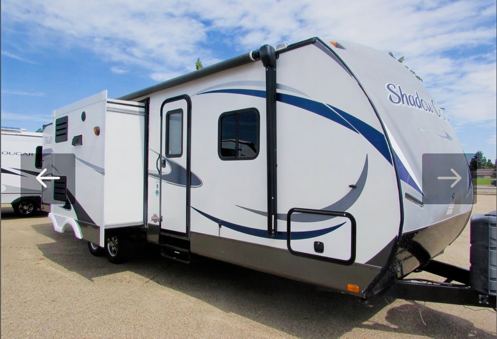 Comfortable camping Travel Trailer