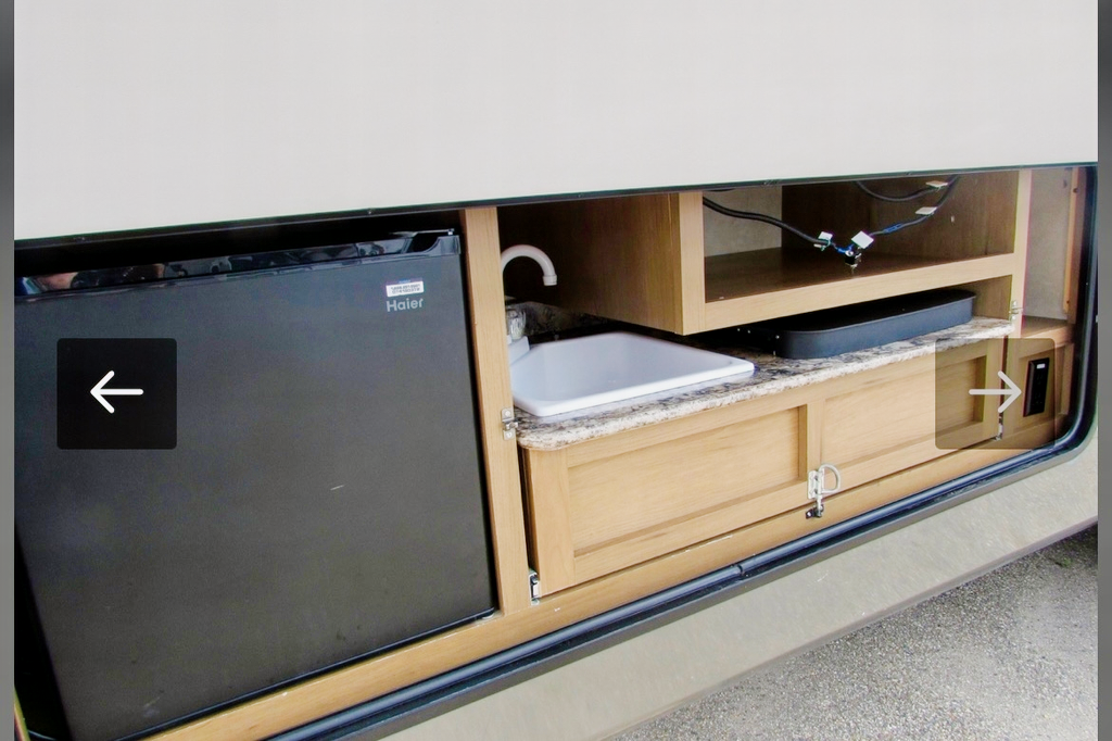 Comfortable camping Travel Trailer