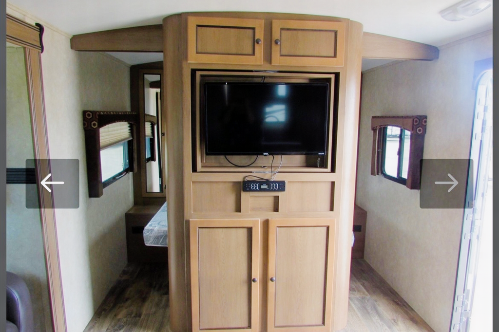 Comfortable camping Travel Trailer