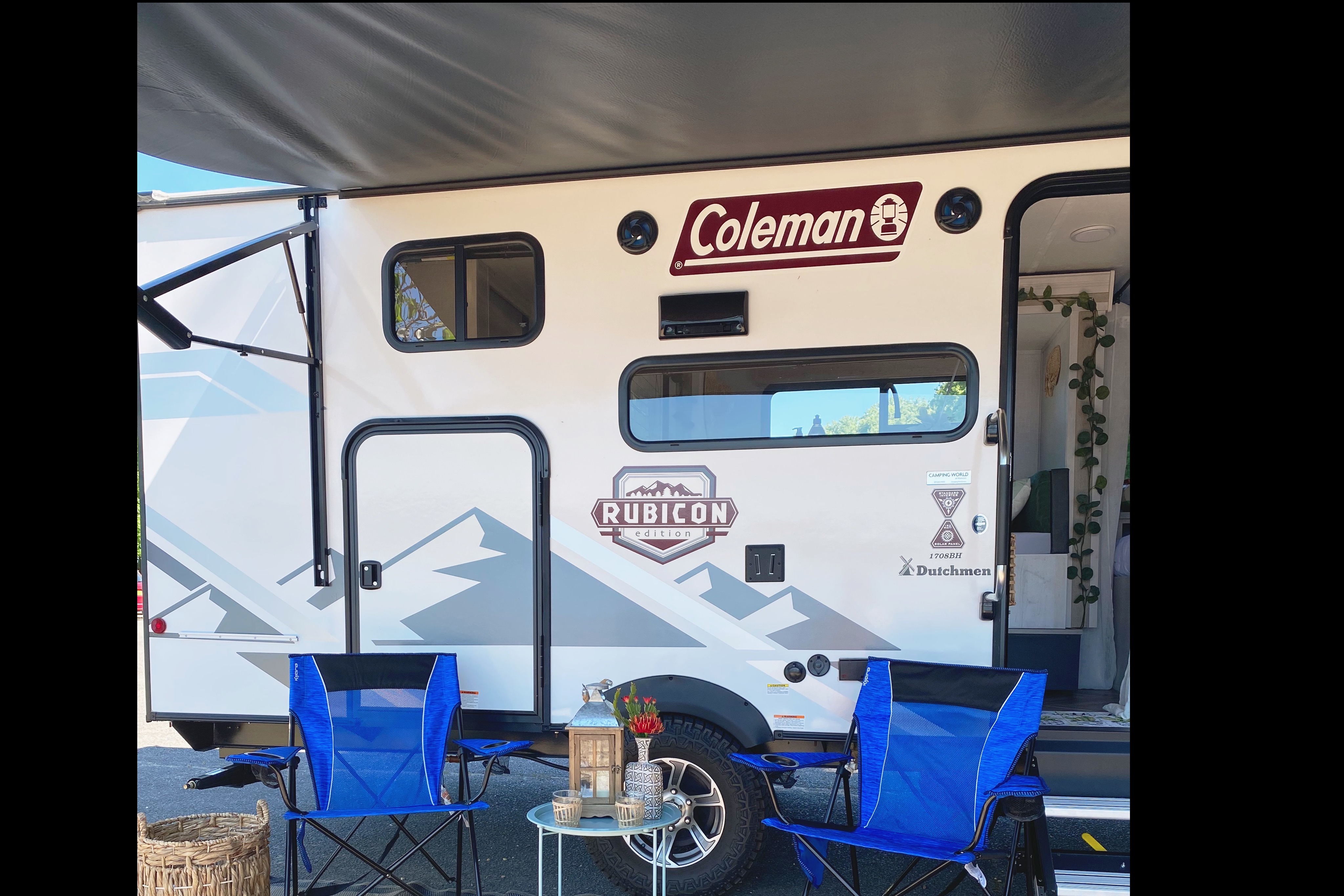 2022 Coleman Rubicon Trailer-Greenery Theme