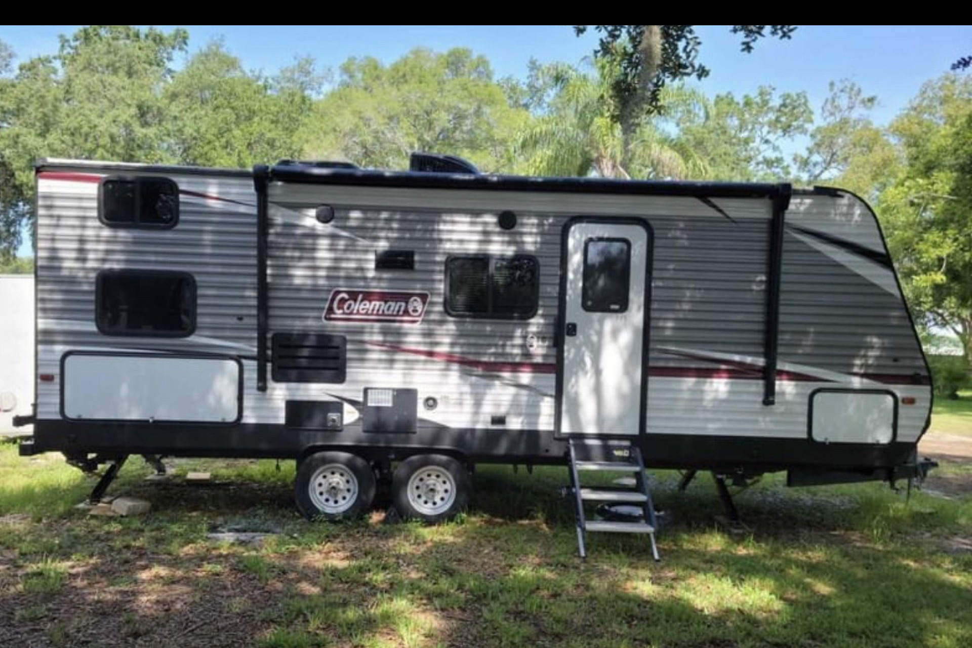 Wesley's Coleman Lantern Travel Trailer