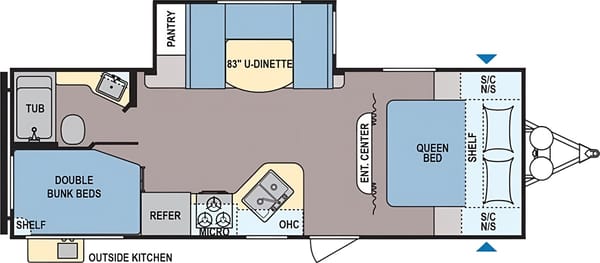Wesley's Coleman Lantern Travel Trailer