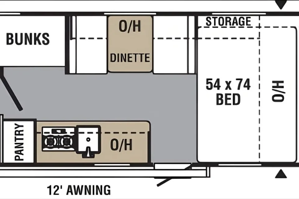 Compact/Ultra-Light/ Coachmen Viking Trailer