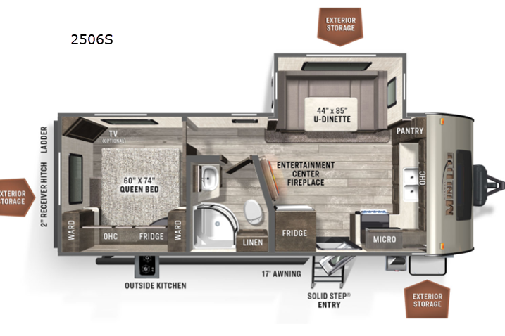 Rockwood Minilite 2506s Travel Trailer