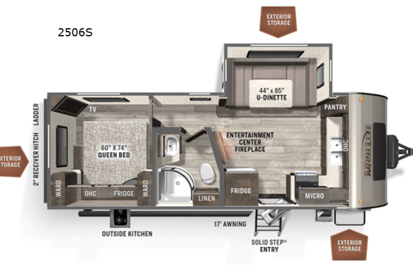 Rockwood Minilite 2506s Travel Trailer