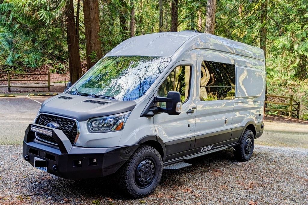 The Chopper: 2022 Ford Transit Grit Overland GO A/T