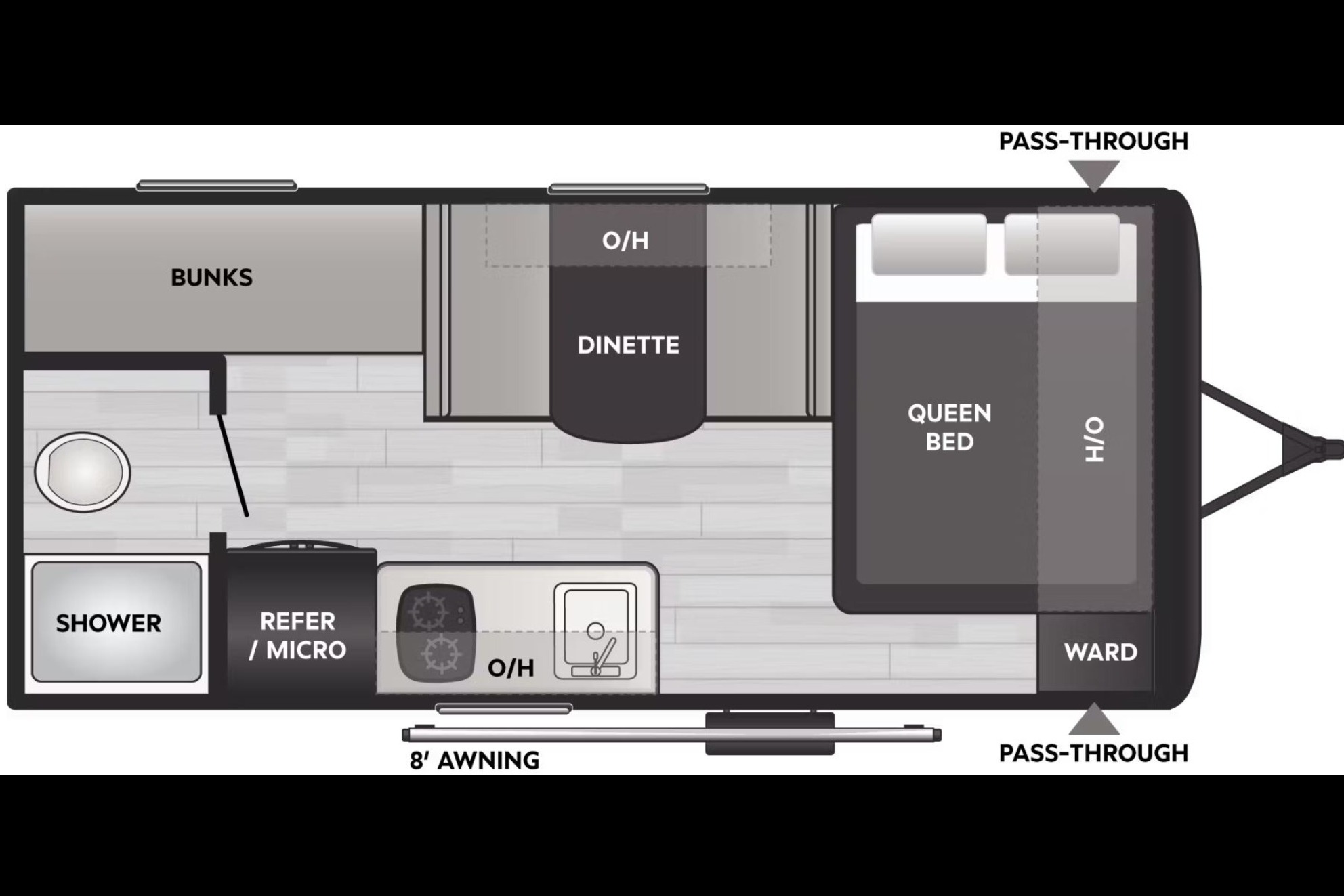 Camping Trailer- fully stocked!