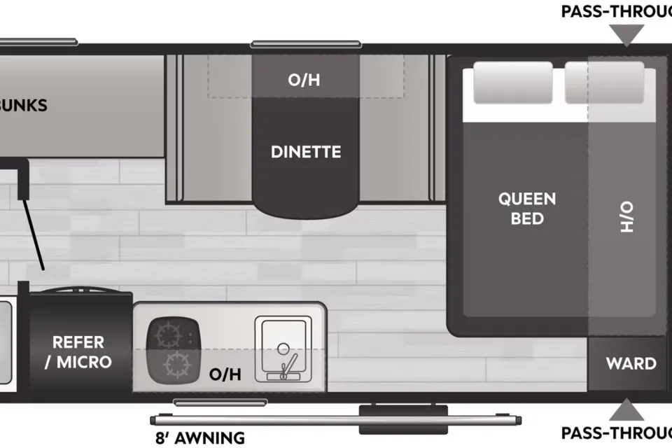 Camping Trailer- fully stocked!