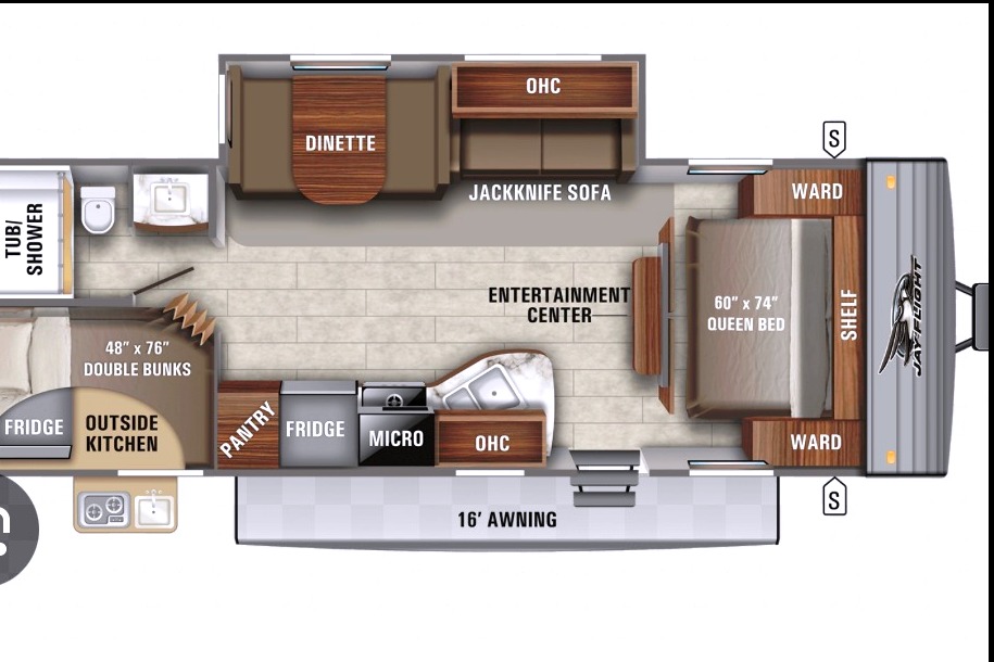 Meyer's Jayco Flight Rv trailer