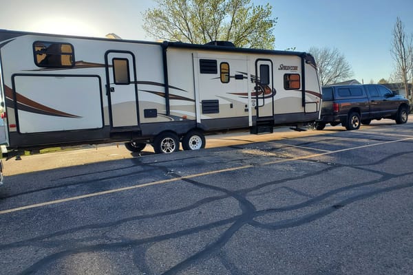 The Mayne Stay Keystone Sprinter Travel Trailer