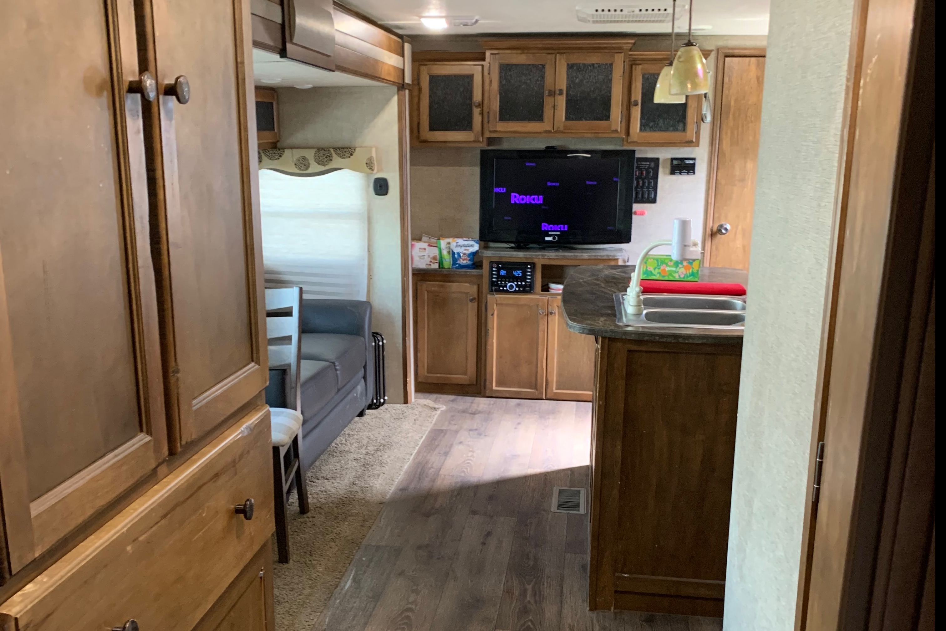 The Mayne Stay Keystone Sprinter Travel Trailer