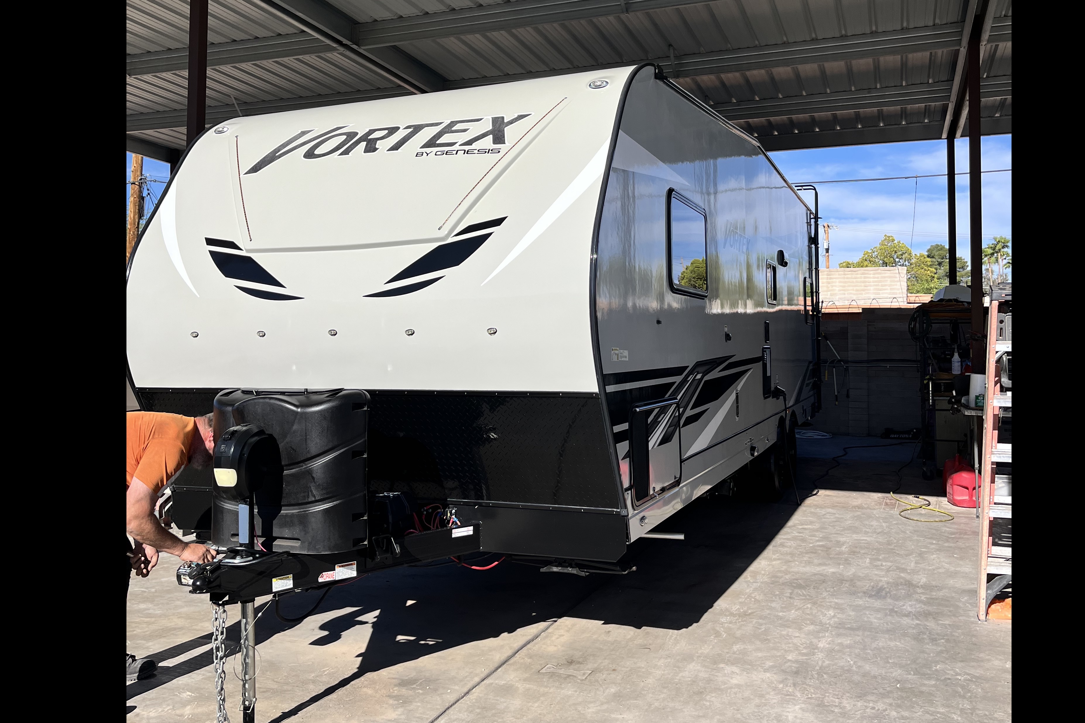 Michael's Genesis RV Vortex Travel Trailer