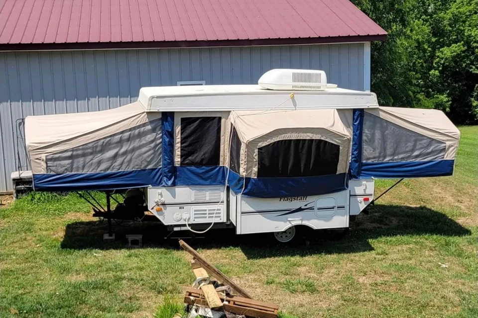 Carl the Camper - Flagstaff Forrest River Popup Trailer