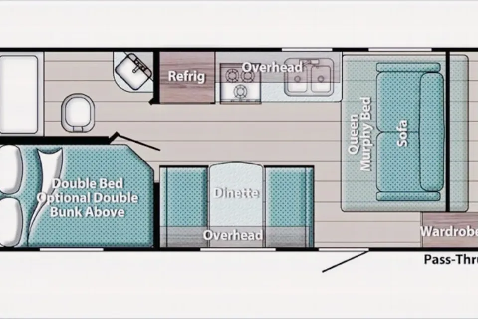 2022 Ameri-lite 197BH(Easy to Tow/Family Friendly Bunkhouse)