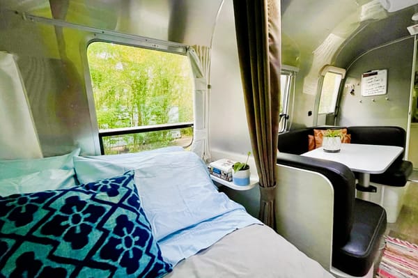 Airstream Glamping: Nomadic Bambi