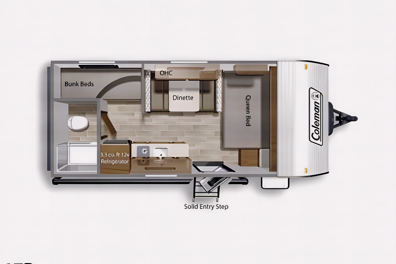 Michael's Coleman 2022 Dutchman 17B Travel Trailer