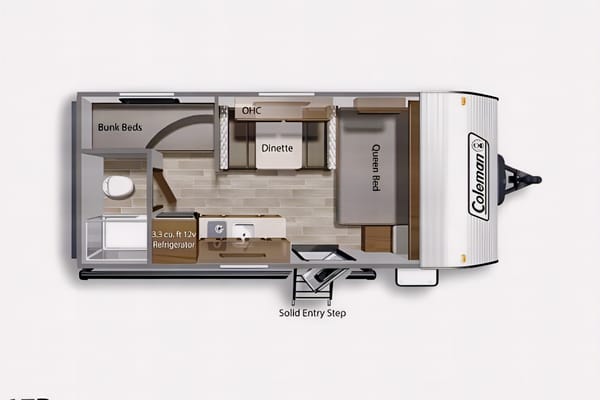 Michael's Coleman 2022 Dutchman 17B Travel Trailer