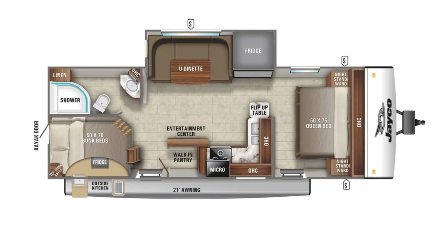 "Wheely" The Camper - Jayco Feather 24BH Clean & Spacious