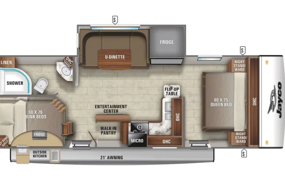 "Wheely" The Camper - Jayco Feather 24BH Clean & Spacious