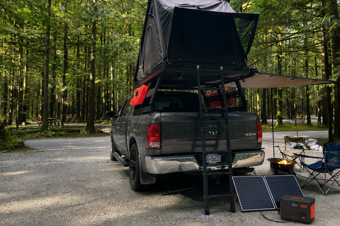 Gina's Ram 1500 Roof Top Tent