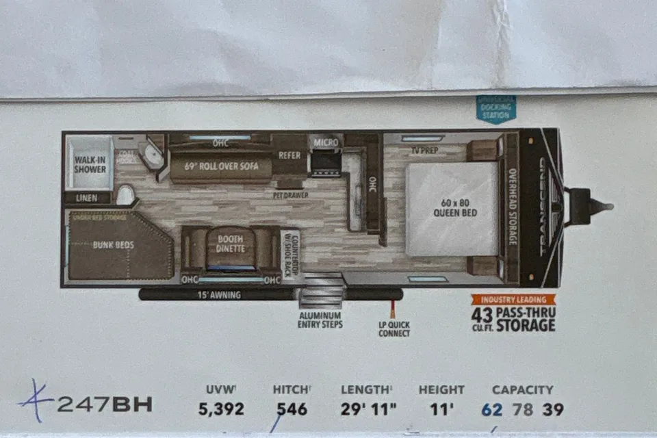 Escape life Grand Design Travel Trailer