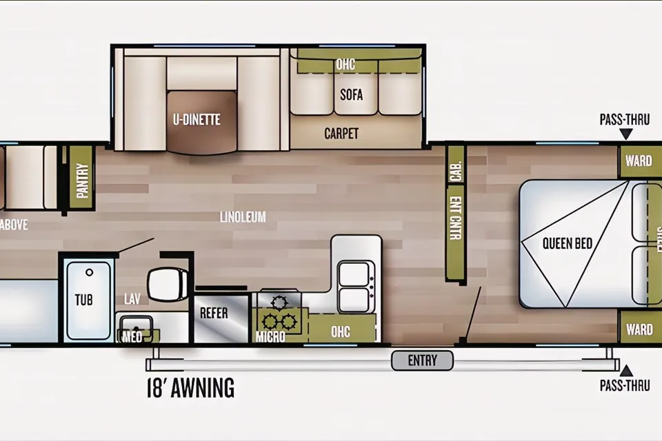 Nicholas's Forest River Salem 30KQBSS Travel Trailer